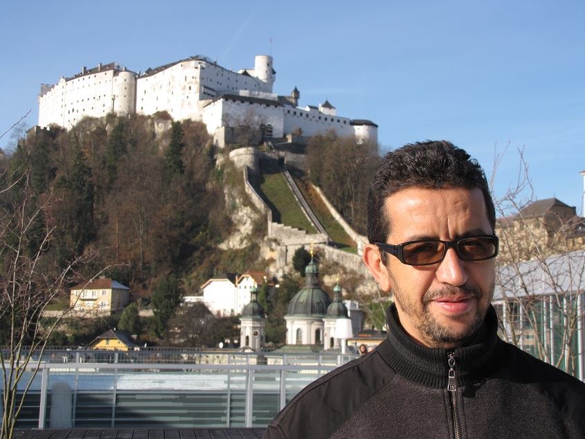 Marokko Guide Ibrahim zu Besuch in Salzburg.