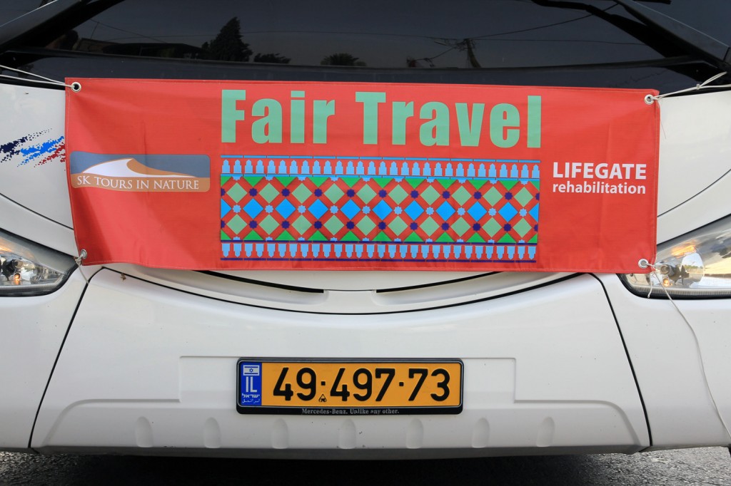 Fair Travel: Eine Kooperation zwischen einer israelischen und einer palestinensischen Initiative. 