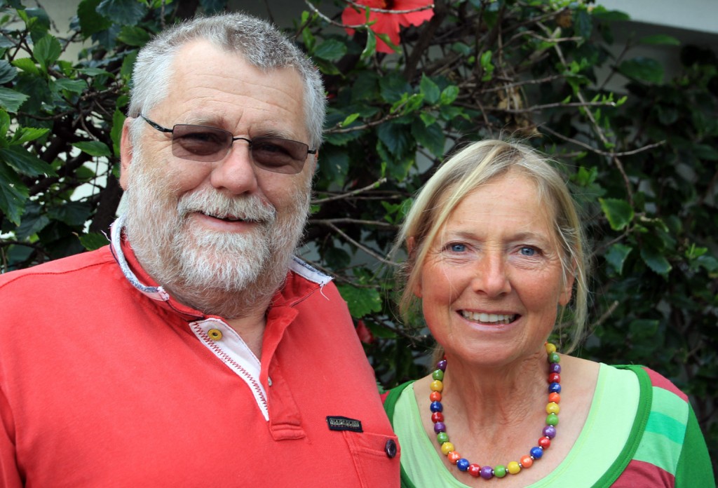 Gerald Bretterbauer und Christa Dornfeld in "ihrer" Wahlheimat Madeira
