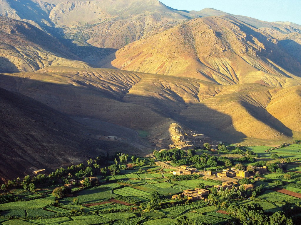 Das Tal von Ait Bougmez im Hohen Atlas von Marokko ist die Heimat unseres Marokko-Partners und Freundes Lahoucine